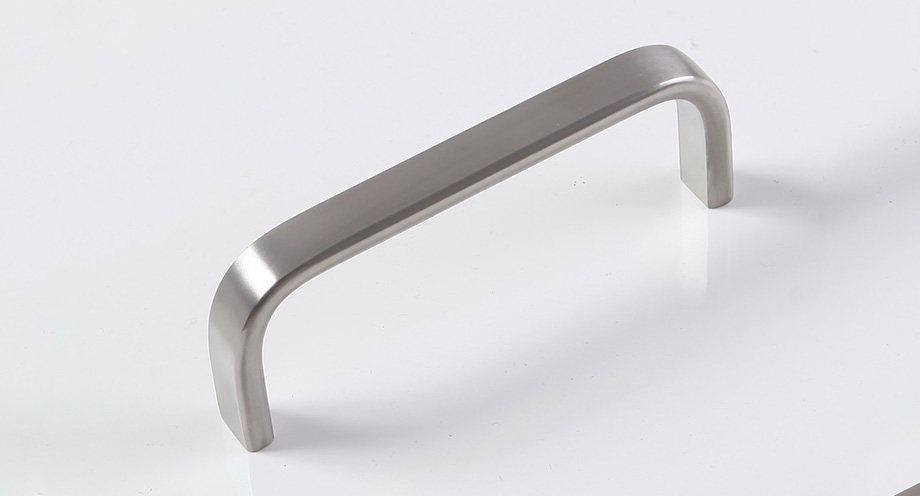 Solid Flat Stainless Steel D handle