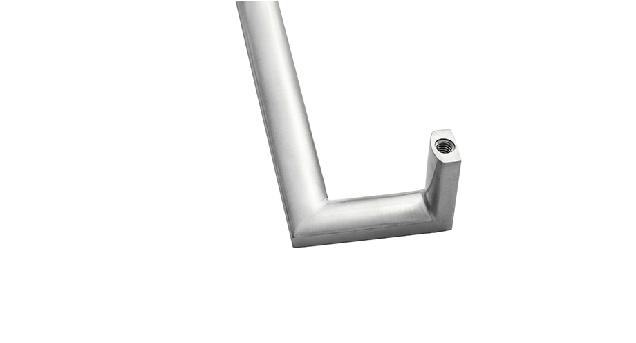 Solid Flat Arc L Handle